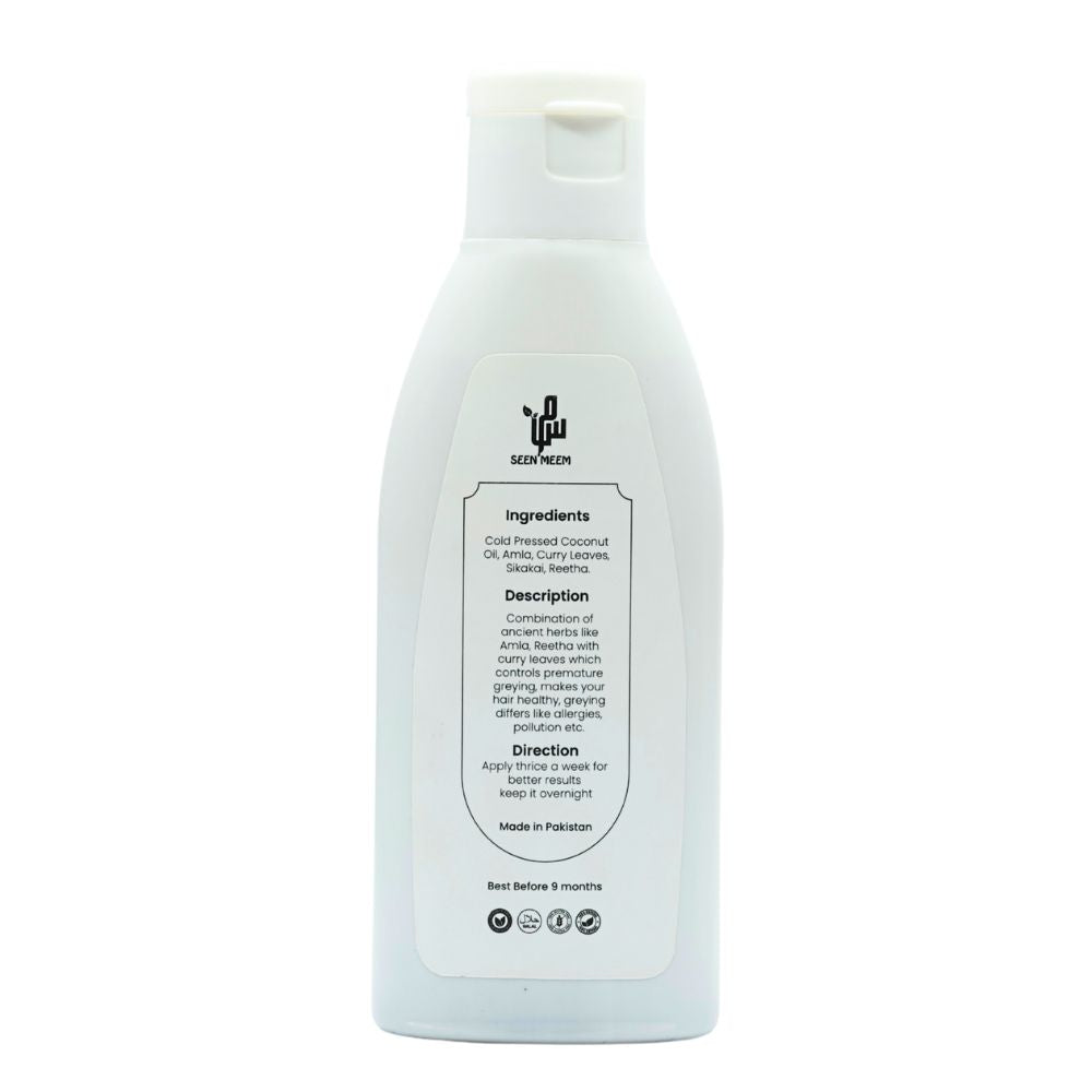 Premature Greying Hair Oil