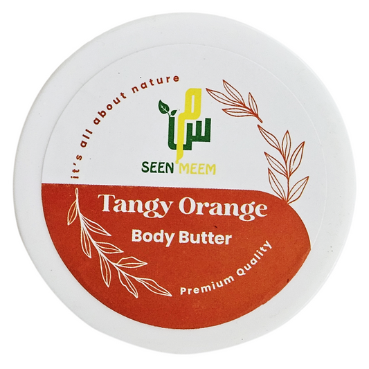 Tangy orange body butter