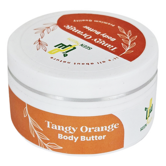 Tangy orange body butter