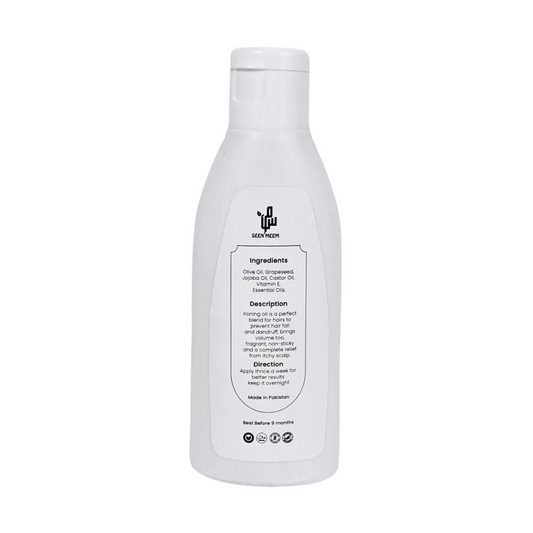 Ironing Hair Oil