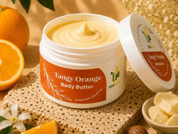Tangy orange body butter